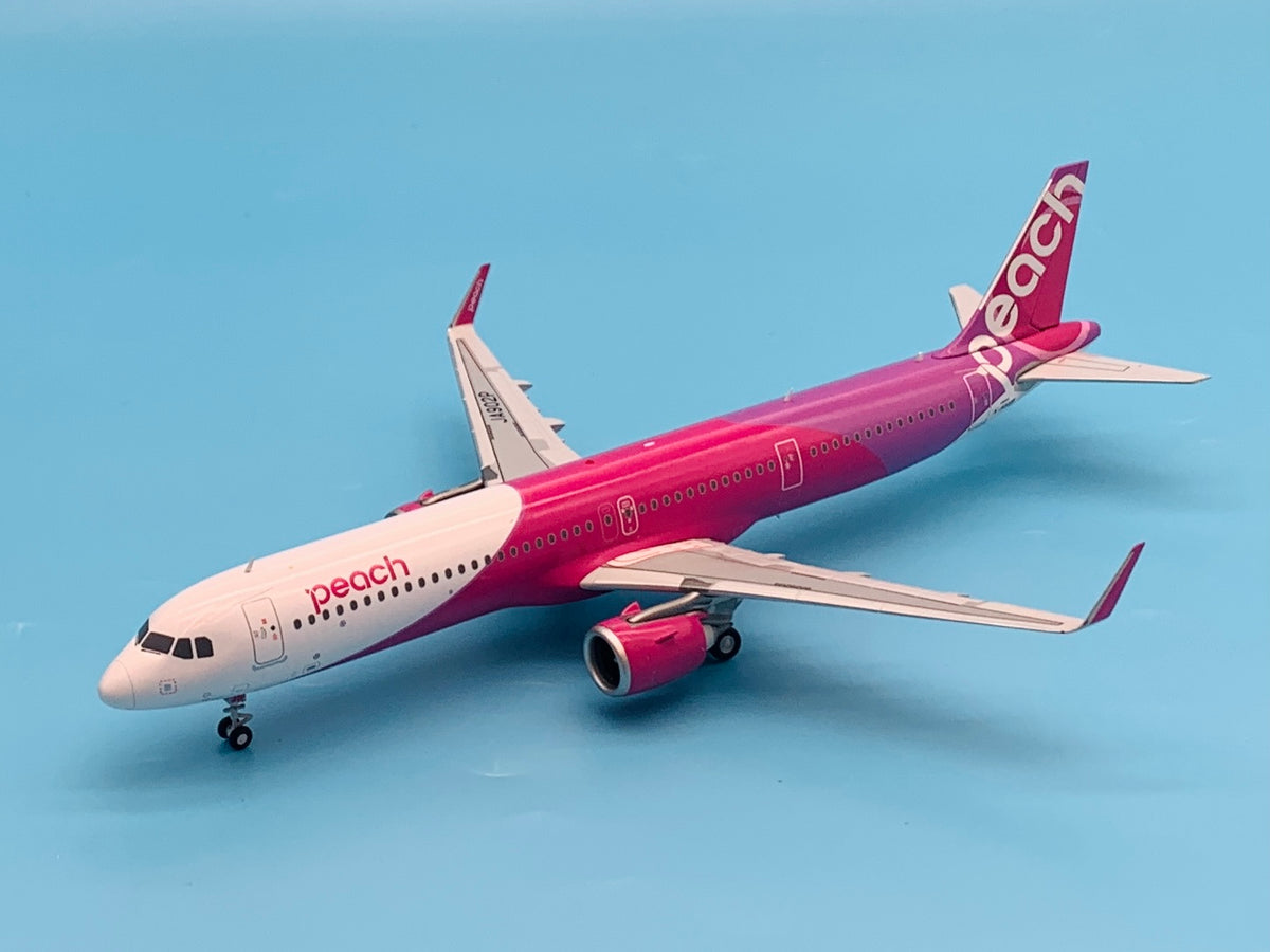 JC Wings 1/200 Peach Aviation Airbus A321neo JA902P – First