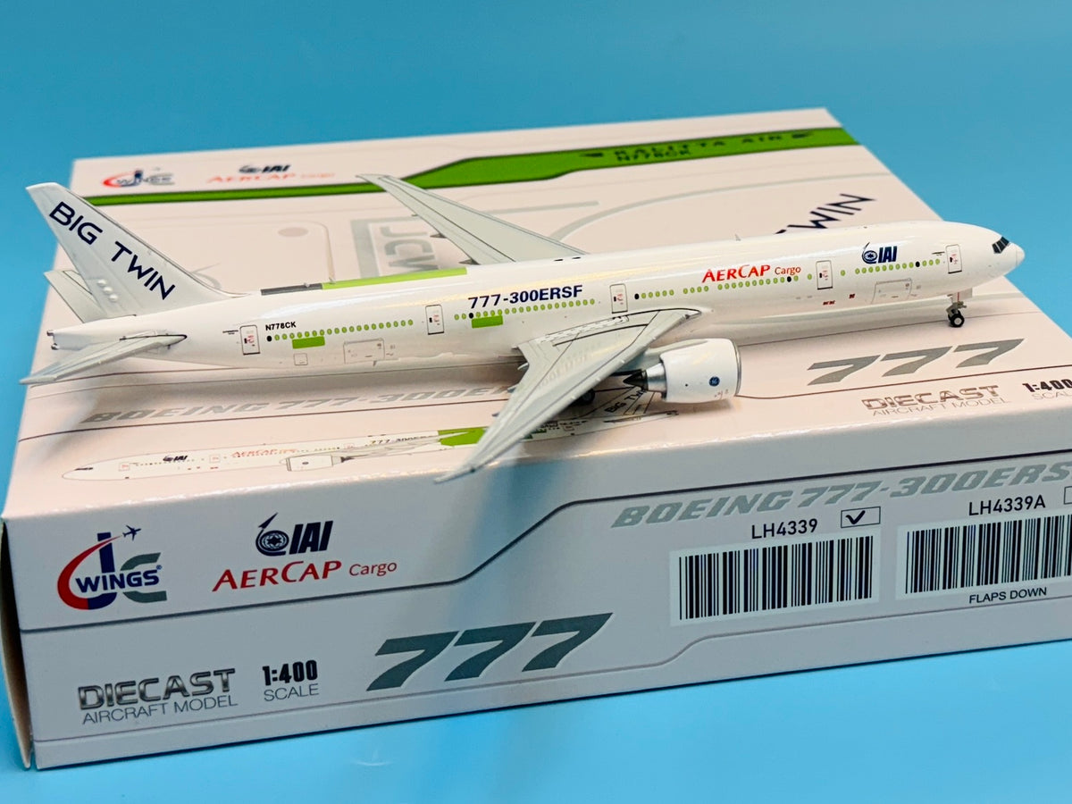 JC Wings 1/400 Kalitta Air IAI AerCap Cargo Boeing 777-300ER