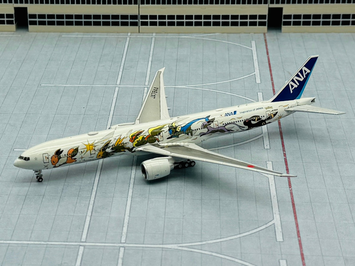 JC Wings 1/400 ANA All Nippon Airways Boeing 777-300ER Eevee Jet