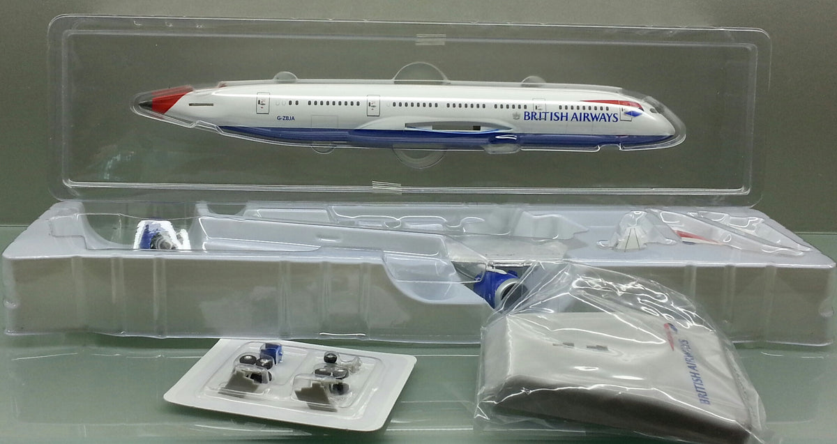 【期間限定】Hogan 1/200 BRITISH AIRWAYS 2点セット Hogan 1/200 British Airways Boeing 787-8 with gears G-ZBJA resin