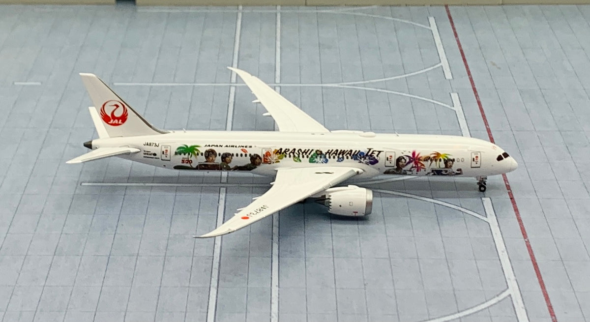 JC Wings 1/400 Japan Airlines JAL Boeing 787-9 Hawaii JA873J