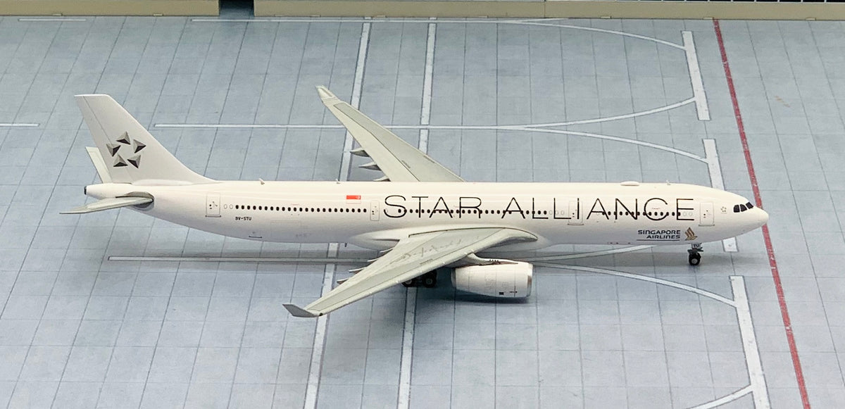 NG Model Singapore Airlines FOR AIRBUS A330-300 9V-STU Star