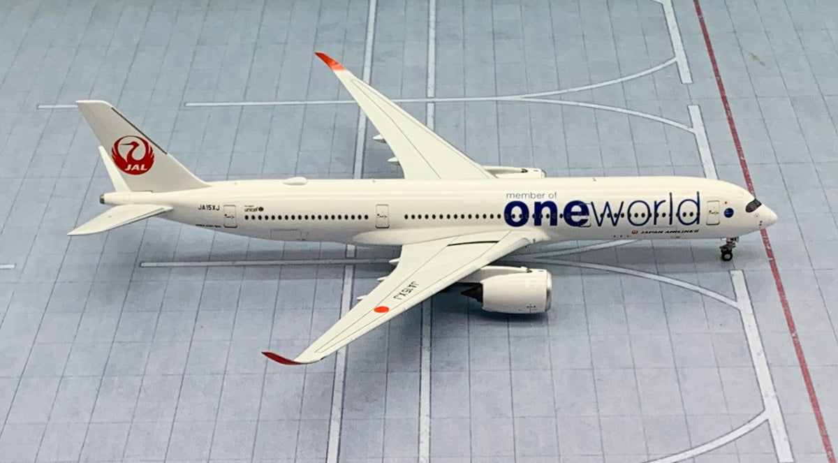 NG models 1/400 Japan Airlines JAL Airbus A350-900 JA15XJ One World 39