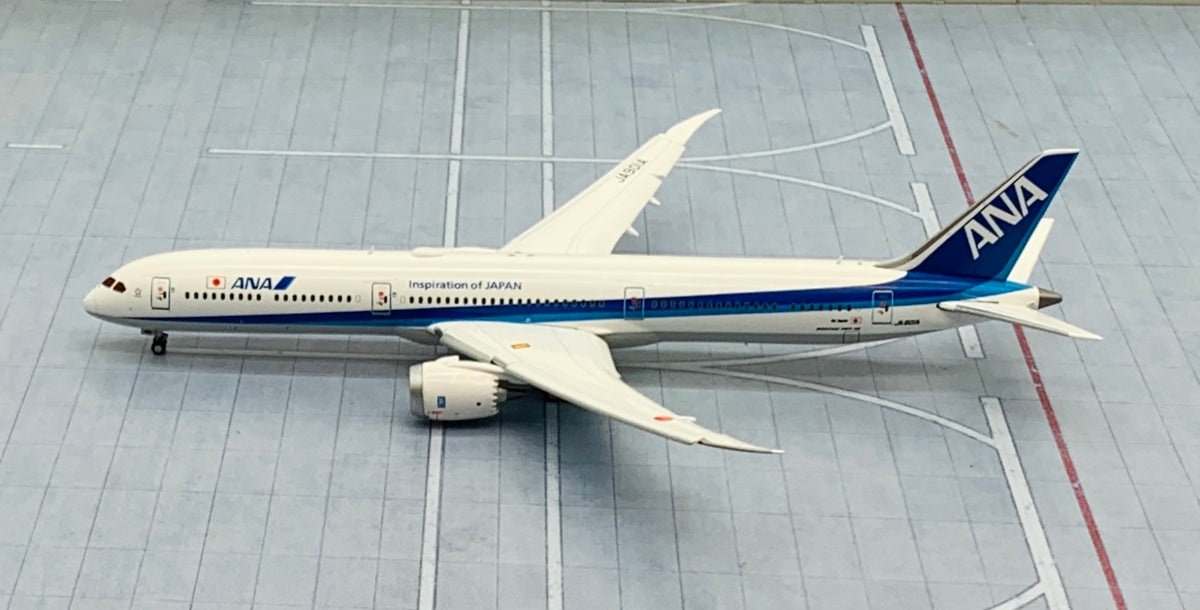 JC Wings 1/400 ANA All Nippon Airways Boeing 787-10 JA901A flaps 