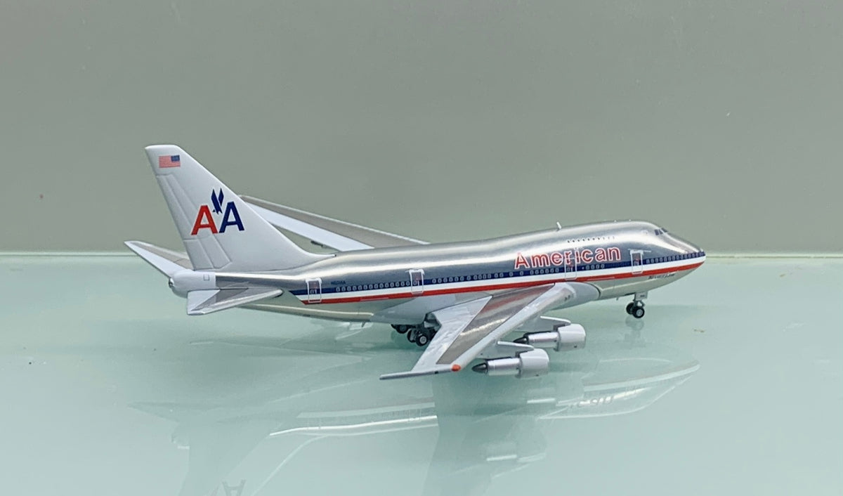 JC Wings 1/400 American Airlines Boeing 747SP Polished N601AA