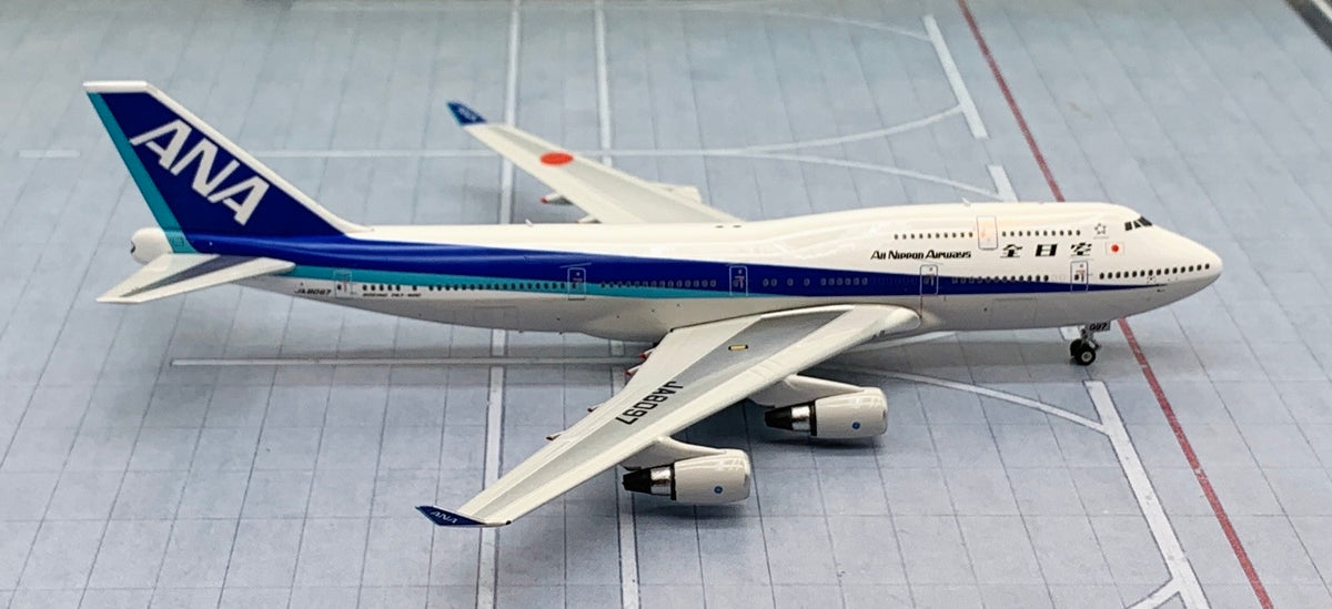 Aviation 全日空 ANA B747-400 JA8097 1/200 1/200 B747-400 ANA ANAロゴ JA8097 [NH20085] 全日空商事/中古
