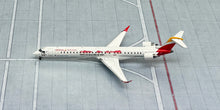 Load image into Gallery viewer, JC Wings 1/400 Iberia Regional (Air Nostrum) Bombardier CRJ-1000ER Visita Vigo EC-MLO
