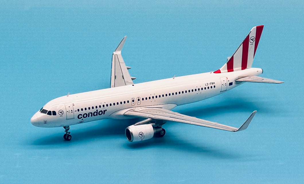 JC Wings 1/200 Condor Airlines Airbus A320 Red Tail LZ-FBH