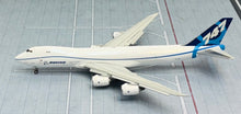 Load image into Gallery viewer, HX Models 1/400 Boeing Company 747-8F House Colour Flaps down B631004F
