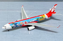 Load image into Gallery viewer, JC Wings 1/400 Air Asia Airbus A330-300 Sonic the Hedgedog 9M-XXU
