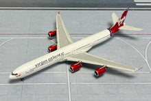 Load image into Gallery viewer, YY Wings 1/400 Virgin Atlantic Airbus A340-600 G-VSHY flaps down
