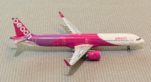 Load image into Gallery viewer, JC Wings 1/400 Peach Aviation Airbus A321neo JA902P
