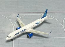 Load image into Gallery viewer, Gemini Jets 1/400 United Airlines A321neo N44550 “100 Years”
