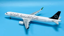 Load image into Gallery viewer, JC Wings 1/200 Eva Air Taiwan Airbus A321 Star Alliance B-16206
