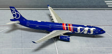 Load image into Gallery viewer, JC Wings 1/400 SAS Scandinavian Airlines Airbus A330-300 LN-RKR Celebrating 80 Years
