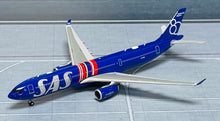 Load image into Gallery viewer, JC Wings 1/400 SAS Scandinavian Airlines Airbus A330-300 LN-RKR Celebrating 80 Years
