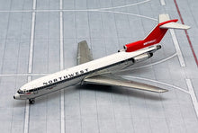 Load image into Gallery viewer, Gemini Jets 1/400 Northwest Orient Airlines Boeing 727-200 N254US polished belly

