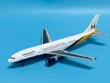 Load image into Gallery viewer, JC Wings 1/200 Monarch Airlines Airbus A300-600R G-MONS
