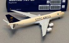 Load image into Gallery viewer, HX Models 1/400 Saudi Arabian Airlines Cargo Boeing 747-8F HZ-AI4 B631602
