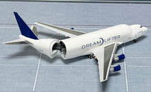 Load image into Gallery viewer, JC Wings 1/400 Boeing Company 747-400LCF Dreamlifter Interactive Series N718BA
