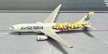 Load image into Gallery viewer, JC Wings 1/400 Air Serbia Airbus A330-200 Expo 2027 YU-ARD
