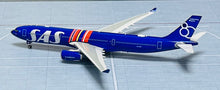 Load image into Gallery viewer, Phoenix 1/400 SAS Scandinavian Airlines Airbus A330-300 LN-RKR 80 years
