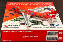 Load image into Gallery viewer, HX Models 1/400 Qantas Airways Boeing 747-400 Wunala Dreaming VH-OEJ B616501
