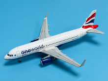 Load image into Gallery viewer, JC Wings 1/200 British Airways Airbus A320 Oneworld G-EUYS
