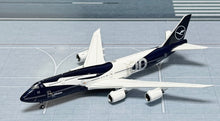 Load image into Gallery viewer, HX Models 1/400 Lufthansa Boeing 747-8 D-ABYN 100th Anniversary
