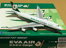 Load image into Gallery viewer, JC Wings 1/400 Eva Air Taiwan Cargo Boeing 747-400 BDSF B-16406
