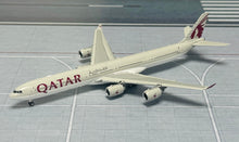 Load image into Gallery viewer, YY Wings 1/400 Qatar Airways Airbus A340-600 A7-AGA flaps down
