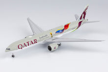 Load image into Gallery viewer, NG models 1/400 Qatar Airways Boeing 777-300ER A7-BAX FIFA World Cup 73029
