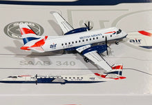 Load image into Gallery viewer, JC Wings 1/200 British Airways Loganair Saab 340B G-LGND
