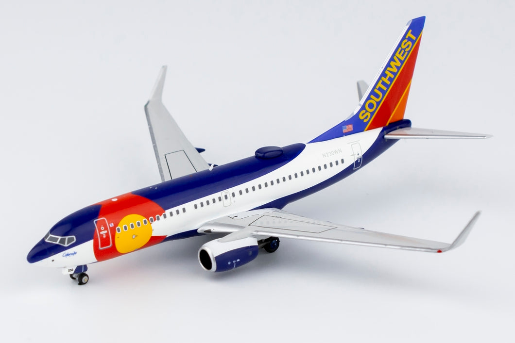 NG models 1/400 Southwest Airlines Boeing 737-700 N230WN Colorado One 77020