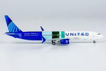 Load image into Gallery viewer, NG models 1/400 United Airlines Boeing 737 MAX 10 N27602 ecoDemonstrator Explorer 90003
