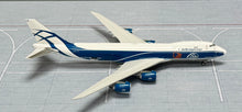 Load image into Gallery viewer, JC Wings 1/400 Air Bridge Cargo Boeing 747-8F 25 Years Interactive Series VQ-BLQ
