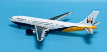 Load image into Gallery viewer, JC Wings 1/200 Monarch Airlines Airbus A300-600R G-MONS
