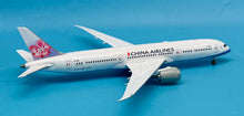 Load image into Gallery viewer, SQ Wings 1/200 China Airlines Taiwan Boeing 787-9 B-18811
