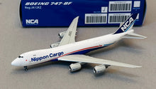 Load image into Gallery viewer, HX Models 1/400 Nippon Cargo Airlines NCA Boeing 747-8F JA12KZ B632101
