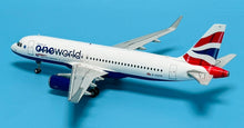 Load image into Gallery viewer, JC Wings 1/200 British Airways Airbus A320 Oneworld G-EUYS
