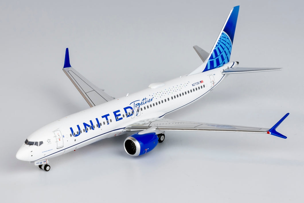 NG models 1/400 United Airlines Boeing 737 MAX 8 N27261 United Together 88040