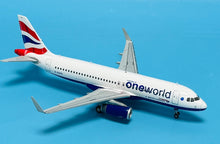 Load image into Gallery viewer, JC Wings 1/200 British Airways Airbus A320 Oneworld G-EUYS
