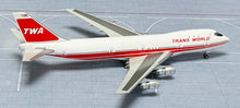 Load image into Gallery viewer, HX Models 1/400 1/400 Trans World Airlines Boeing 747-100 N93107
