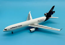 Load image into Gallery viewer, SQ Wings 1/200 Lufthansa Cargo McDonnell Douglas MD-11F D-ALCC Farewell L2104
