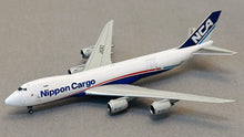Load image into Gallery viewer, HX Models 1/400 Nippon Cargo Airlines NCA Boeing 747-8F JA12KZ Interactive Series B632101C
