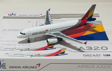 Load image into Gallery viewer, JC Wings 1/200 Asiana Airlines Airbus A320 HL7788
