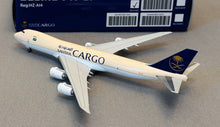 Load image into Gallery viewer, HX Models 1/400 Saudi Arabian Airlines Cargo Boeing 747-8F HZ-AI4 B631602
