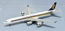 Load image into Gallery viewer, HX models 1/400 Singapore Airlines Airbus A340-500 9V-SGD
