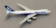 Load image into Gallery viewer, HX Models 1/400 Nippon Cargo Airlines NCA Boeing 747-8F JA12KZ B632101
