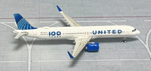 Load image into Gallery viewer, Gemini Jets 1/400 United Airlines A321neo N44550 “100 Years”
